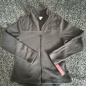 Merona Charcoal Full-Zip Jacket